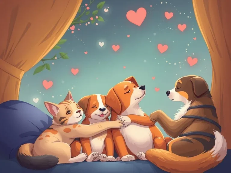 Significado de los Sueños con Gatos y Perros Abrazándote: Un Vínculo de Amor y Protección