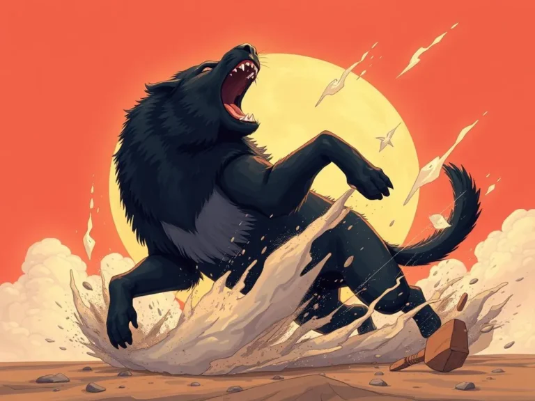 Significado del Sueño de un Gran Animal Negro Cargando Hacia Ti: Interpretación y Relevancia