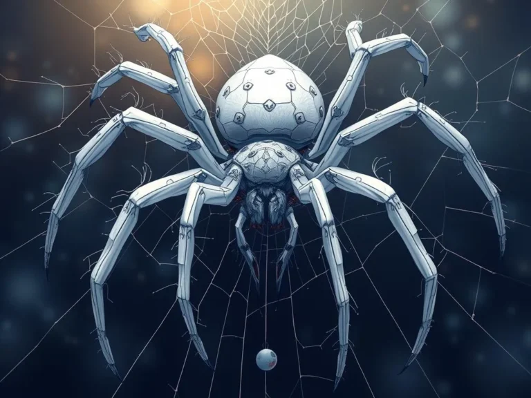 El Significado Espiritual y Simbólico del Sueño con una Gran Araña Blanca