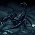 gran escorpion negro sonar significado