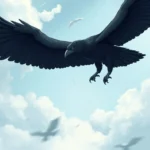 gran pajaro negro suenos significado