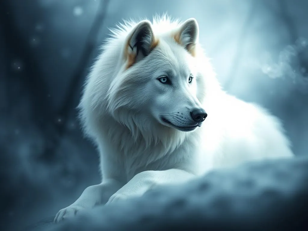 Significado del Sueño de un Hermoso Lobo Blanco