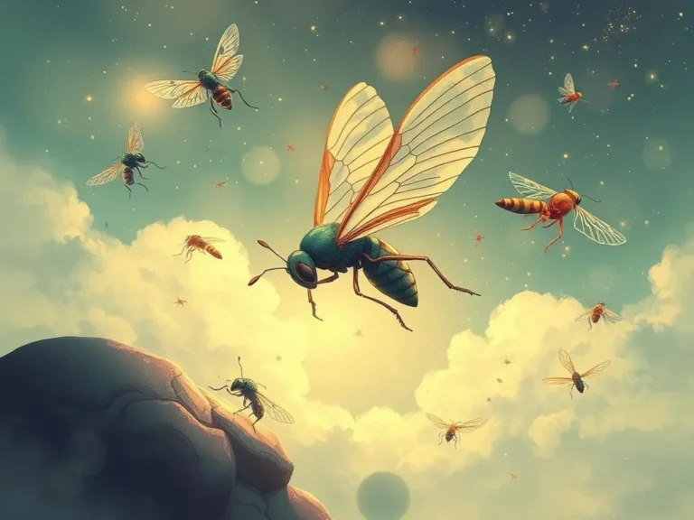 El Significado de los Sueños con Insectos Voladores: Interpretaciones y Simbolismo
