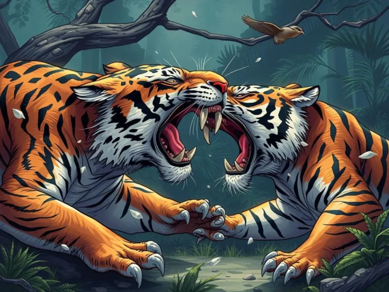 Significado del Sueño de un Lagarto Atacando a un Tigre: Un Análisis Profundo
