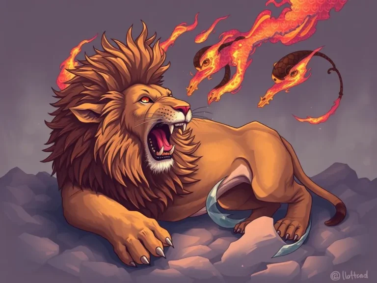 Significado de Soñar con un León Atacando: Interpretación y Simbolismo