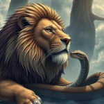 leon y serpiente suenio significado