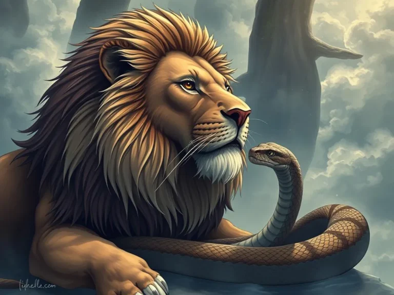 Significado de Soñar con León y Serpiente: Simbolismo y Interpretaciones Espirituales