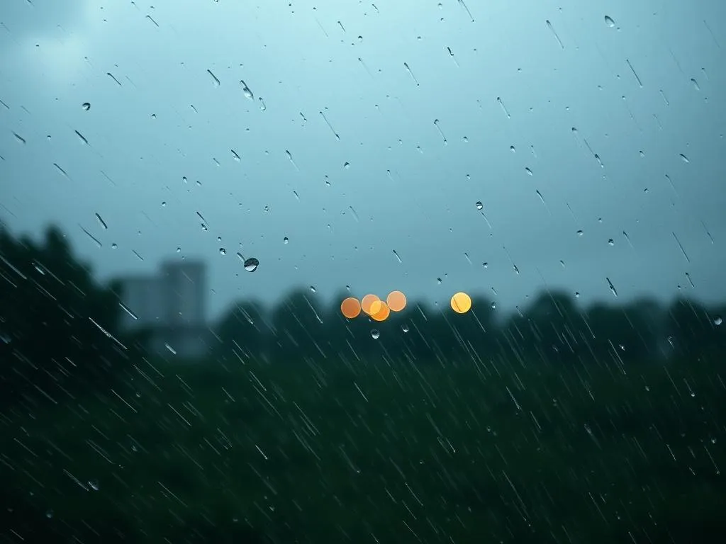 Significado de los sueños con lluvia intensa y viento