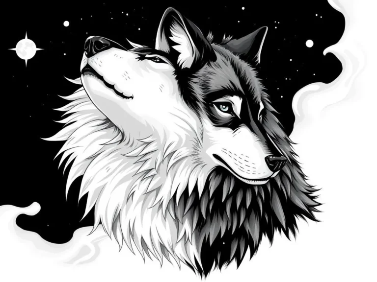 Significado de Soñar con Lobos Blancos y Negros: Interpretaciones y Simbolismos