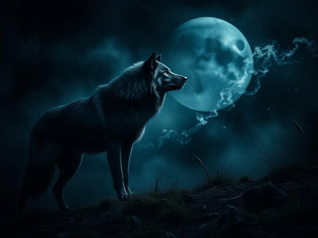 Significado de los Sueños con Lobos Negros