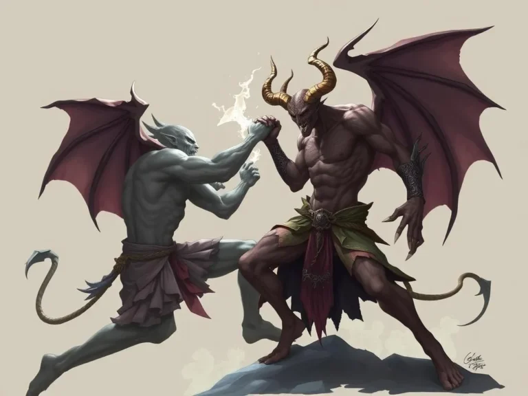 Significado del Sueño de Luchar contra Satanás: Interpretaciones Espirituales y Psicológicas