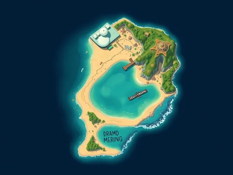 Significado del Sueño de Mapa de Playa: Interpretaciones y Mensajes Ocultos