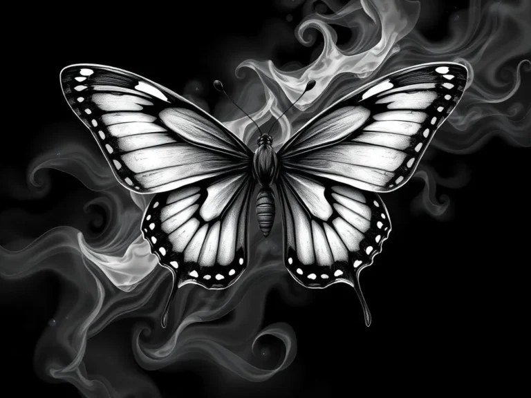 Significado del Sueño de Mariposa Negra y Blanca: Un Viaje entre la Luz y la Oscuridad