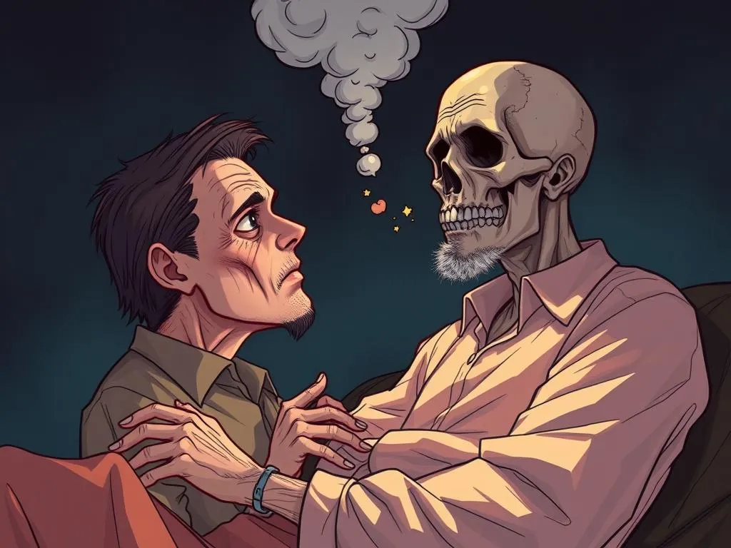 mi padre muerto hablando conmigo significado sueno