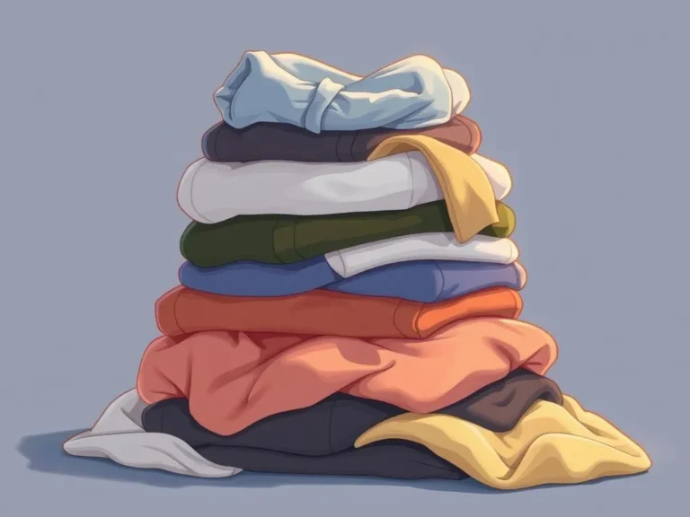 Significado de Soñar con una Montaña de Ropa Limpia: Interpretaciones y Mensajes