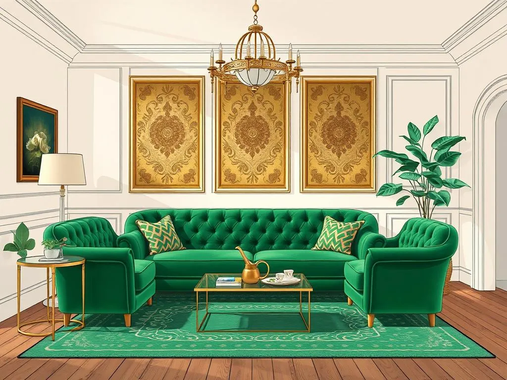 muebles velvet verde sonar significado