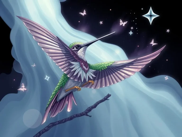 Significado del Sueño de un Colibrí Muerto: Un Mensaje del Más Allá