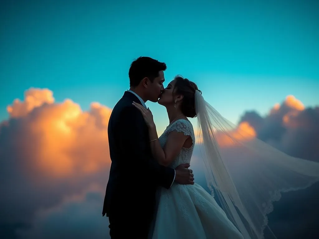 Significado del sueño de los novios besándose
