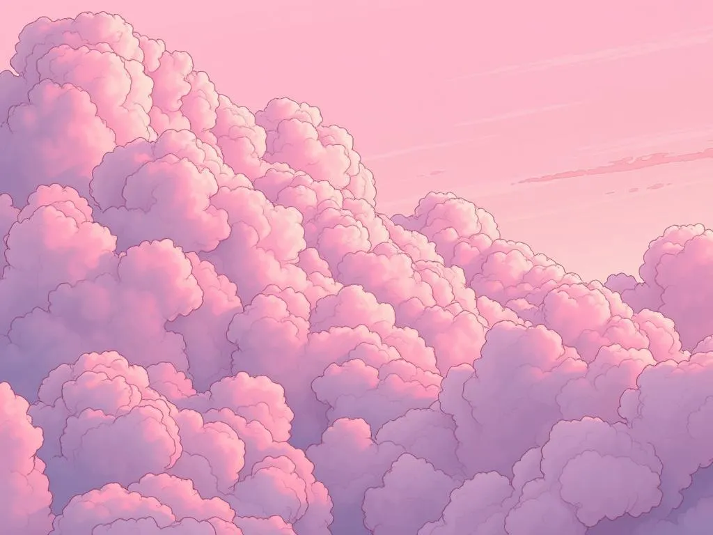nubes rosadas suenos significado