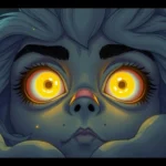 ojos amarillos brillantes significado suenos