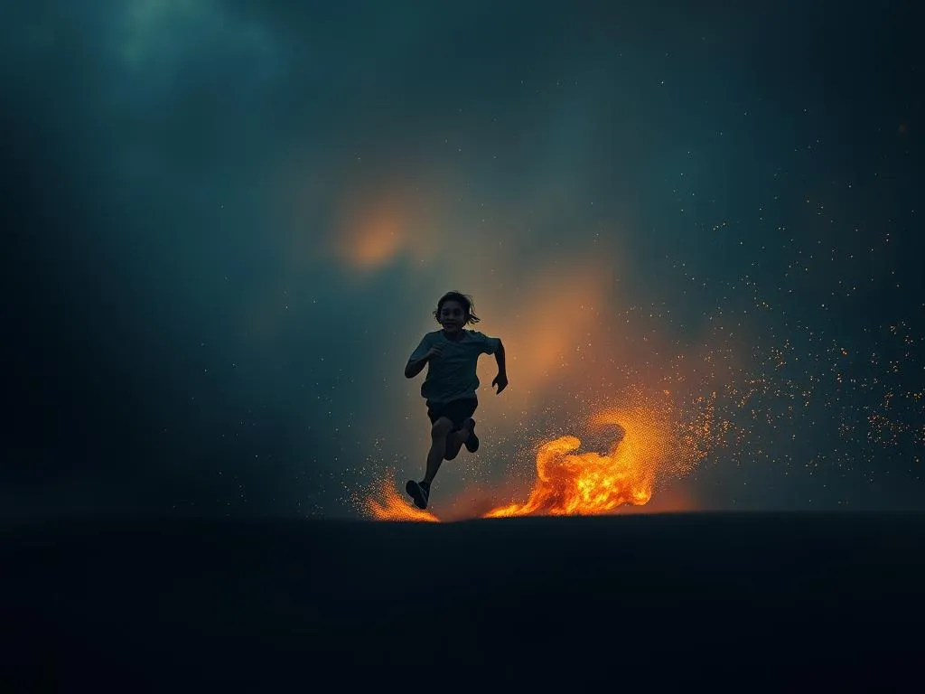 Ojos Brillantes Corriendo Hacia Ti en un Sueño