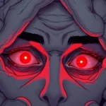 ojos rojos brillantes significado del sueno