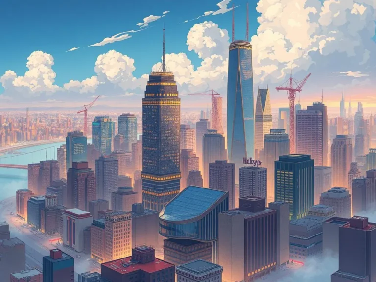 Significado del Sueño de Paisaje Urbano: Reflexiones sobre la Vida Moderna