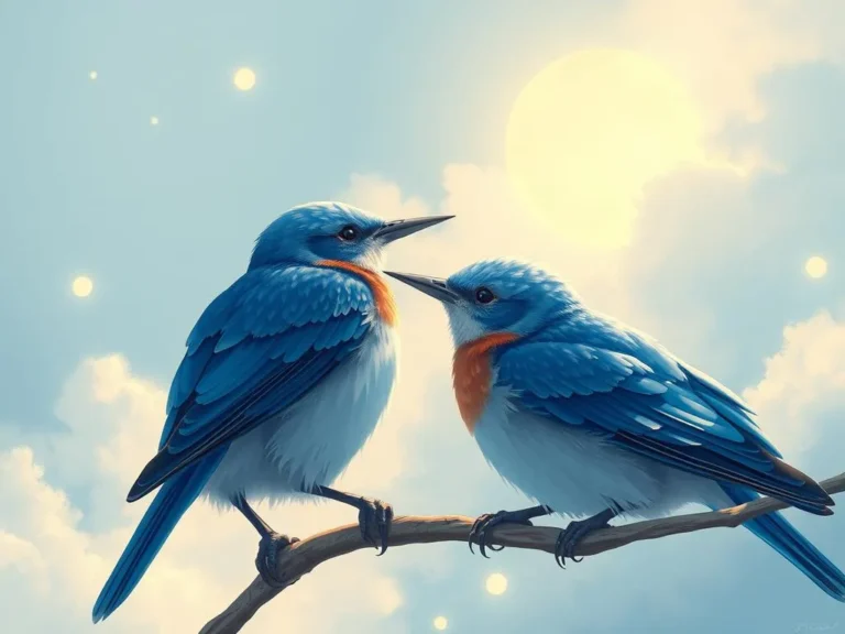 Significado del Sueño de los Pajaritos Azules: Simbolismo y Mensajes Espirituales