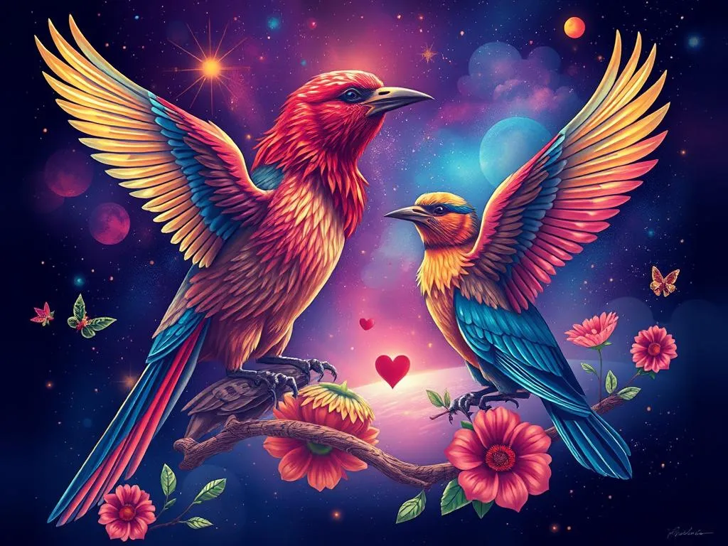 pajaros coloridos suenos significado