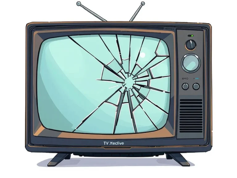Significado del Sueño de una Pantalla de Televisión Rota: Interpretaciones y Mensajes Ocultos