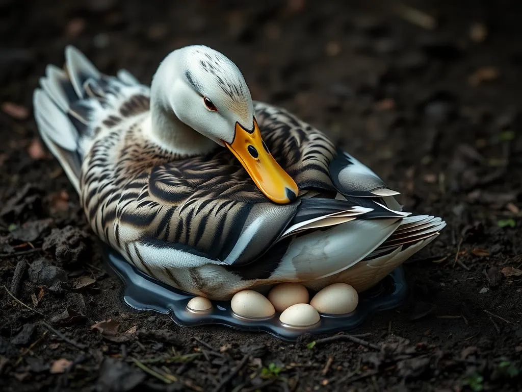 Significado del Sueño de Pato Caiendo Huevos