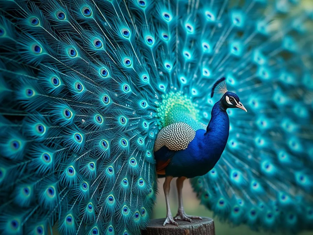 Significado del sueño del pavo real azul