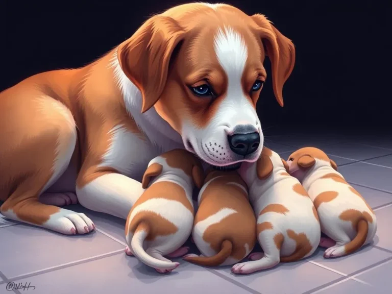 El Significado Profundo del Sueño de un Perro Dando a Luz a Cachorros