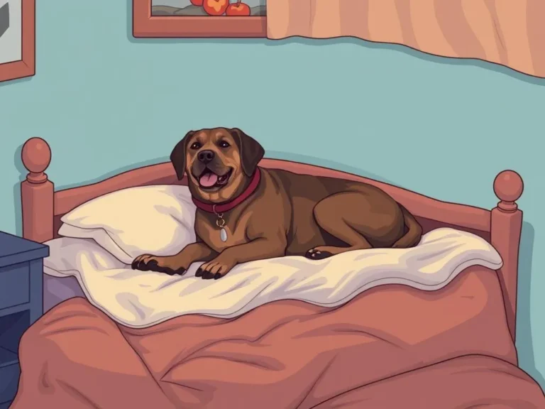 Significado del Sueño de un Perro en la Cama: Interpretaciones y Simbolismos