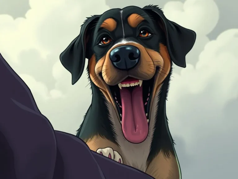 El Significado de Soñar con un Perro que Intenta Morderte la Cara