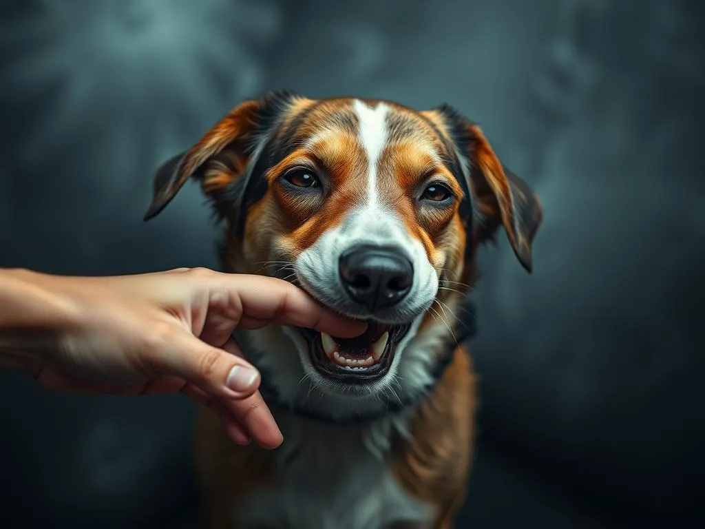 Significado de soñar con un perro mordiéndote la mano