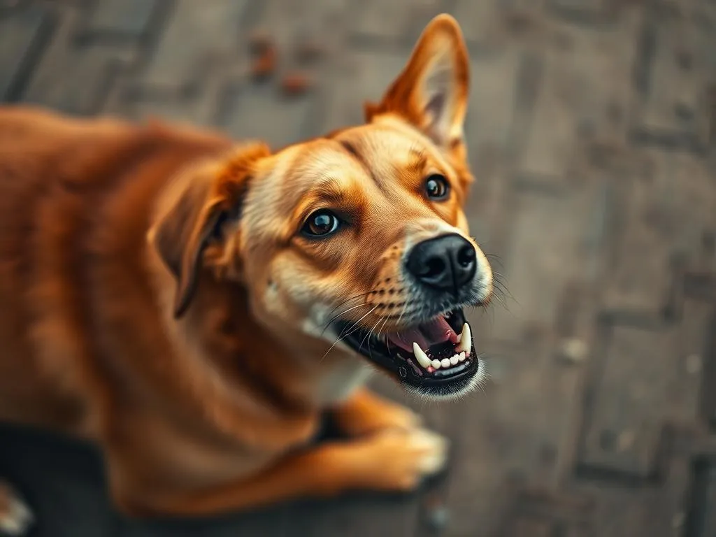 El perro naranja trató de morder pero no soñó significado