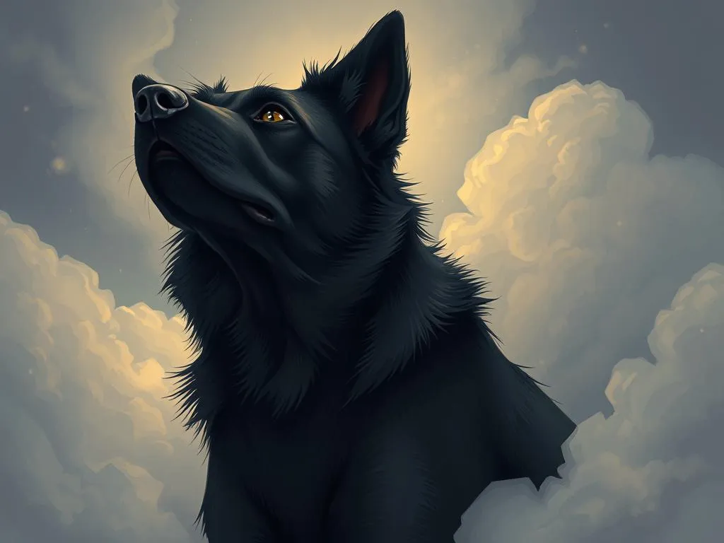 perro negro en un sueno cristiano significado