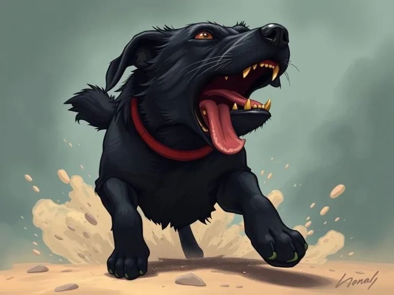 El Significado del Sueño de un Perro Negro que Me Persigue: Interpretaciones y Simbolismos