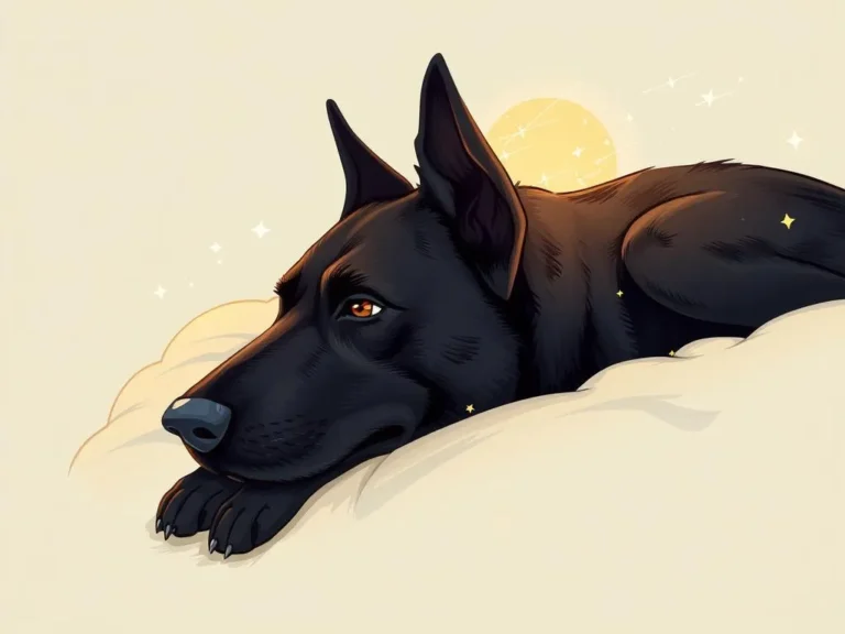 Significado de los Sueños con Perros Negros: Interpretaciones y Simbolismo