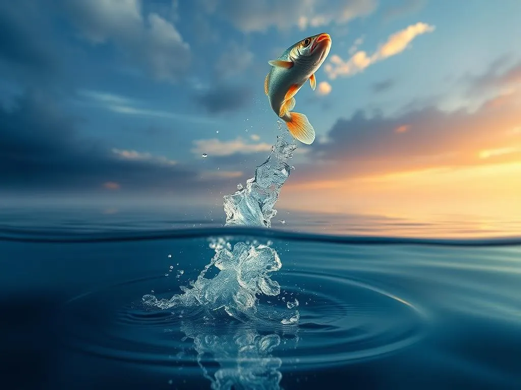 Significado del sueño de peces saltando fuera del agua