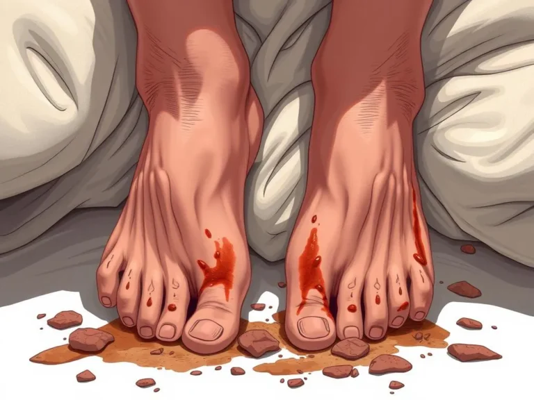 Significado Profundo del Sueño de los Pies Sucios