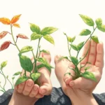plantas creciendo de pies y manos significado suenos