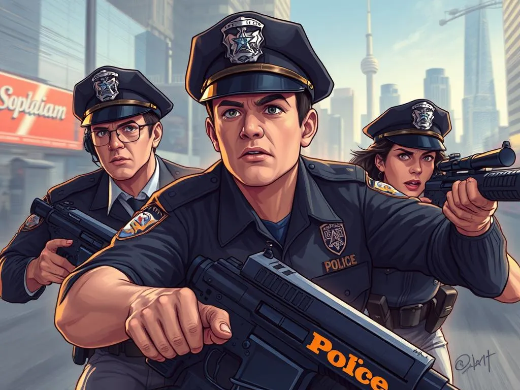 policia persiguiendo tu sueno significado
