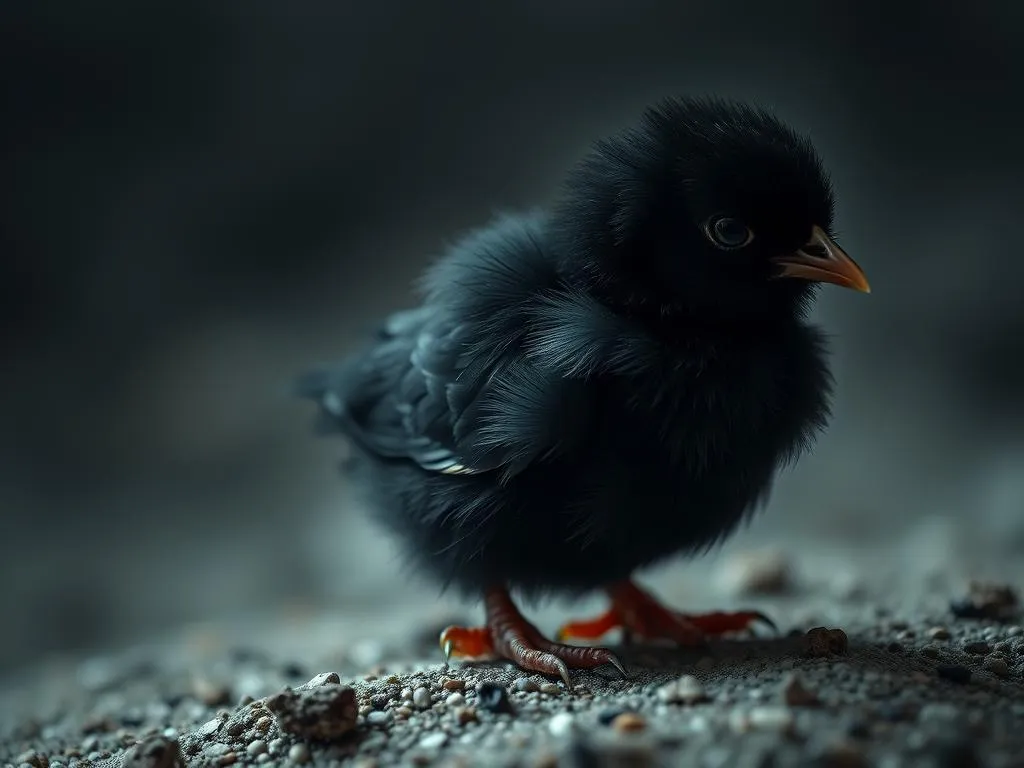 Significado del sueño de un pollito negro