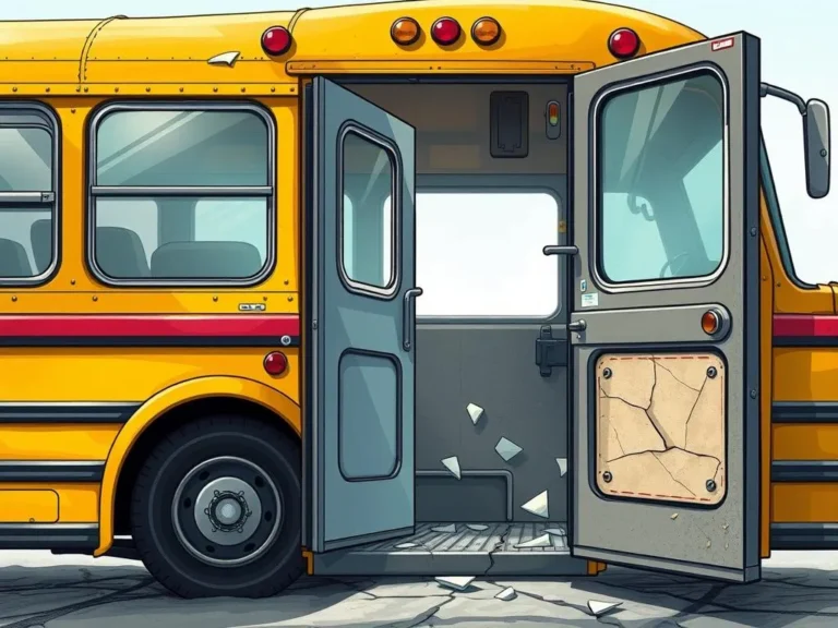 Significado del Sueño de la Puerta Rota del Autobús Escolar