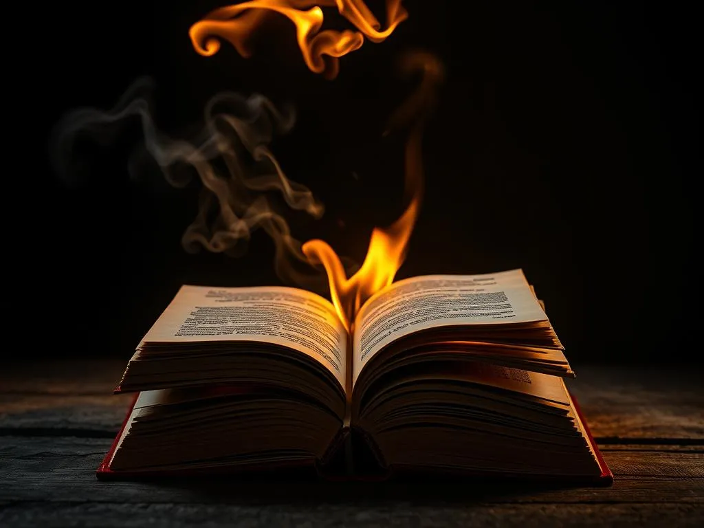 Significado de Soñar con Libros en Llamas