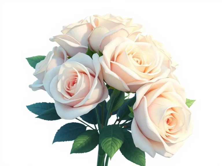 Significado Profundo del Sueño de un Ramo de Rosas Blancas