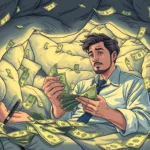 recogiendo dinero en el sueno significado