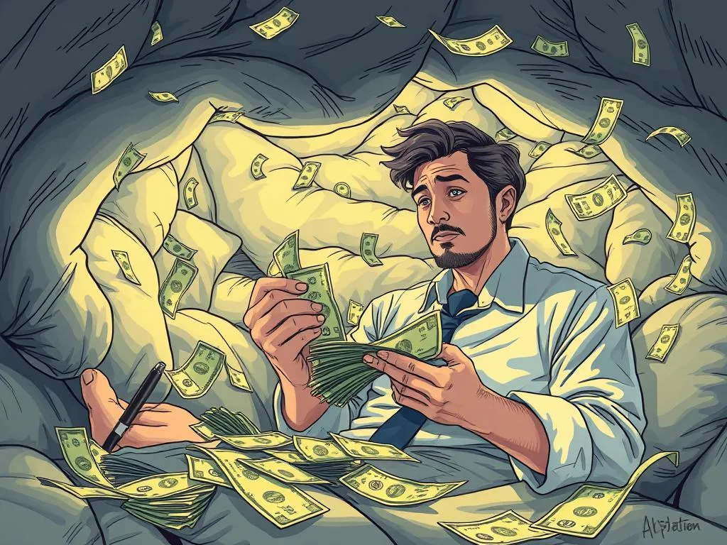 recogiendo dinero en el sueno significado